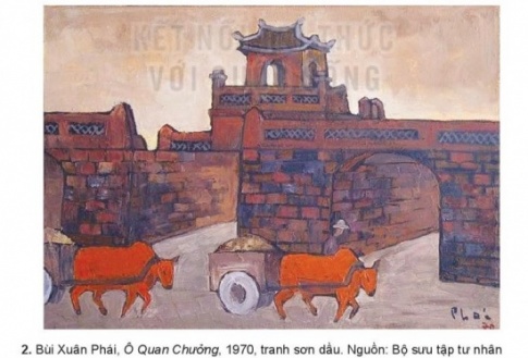 Giải bài 3 Hình ảnh di tích trong sáng tạo mĩ thuật