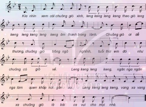 Chuông gió leng keng