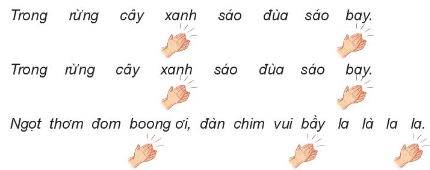 Hát kết hợp vỗ tay theo nhịp